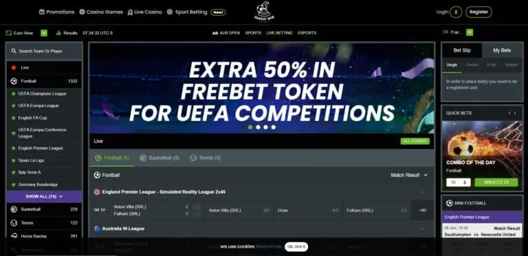 Magic Win bookmaker